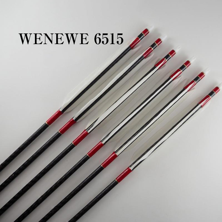 オーダー製作 ミズノカーボン矢 WENEWE6515 グースナタ 6本組 | 甲賀弓具店OnlineShop