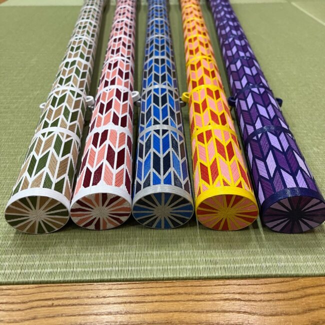 矢絣模様矢筒(104-105) | 甲賀弓具店OnlineShop