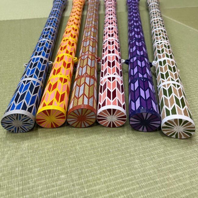 矢絣模様矢筒(109-110) | 甲賀弓具店OnlineShop