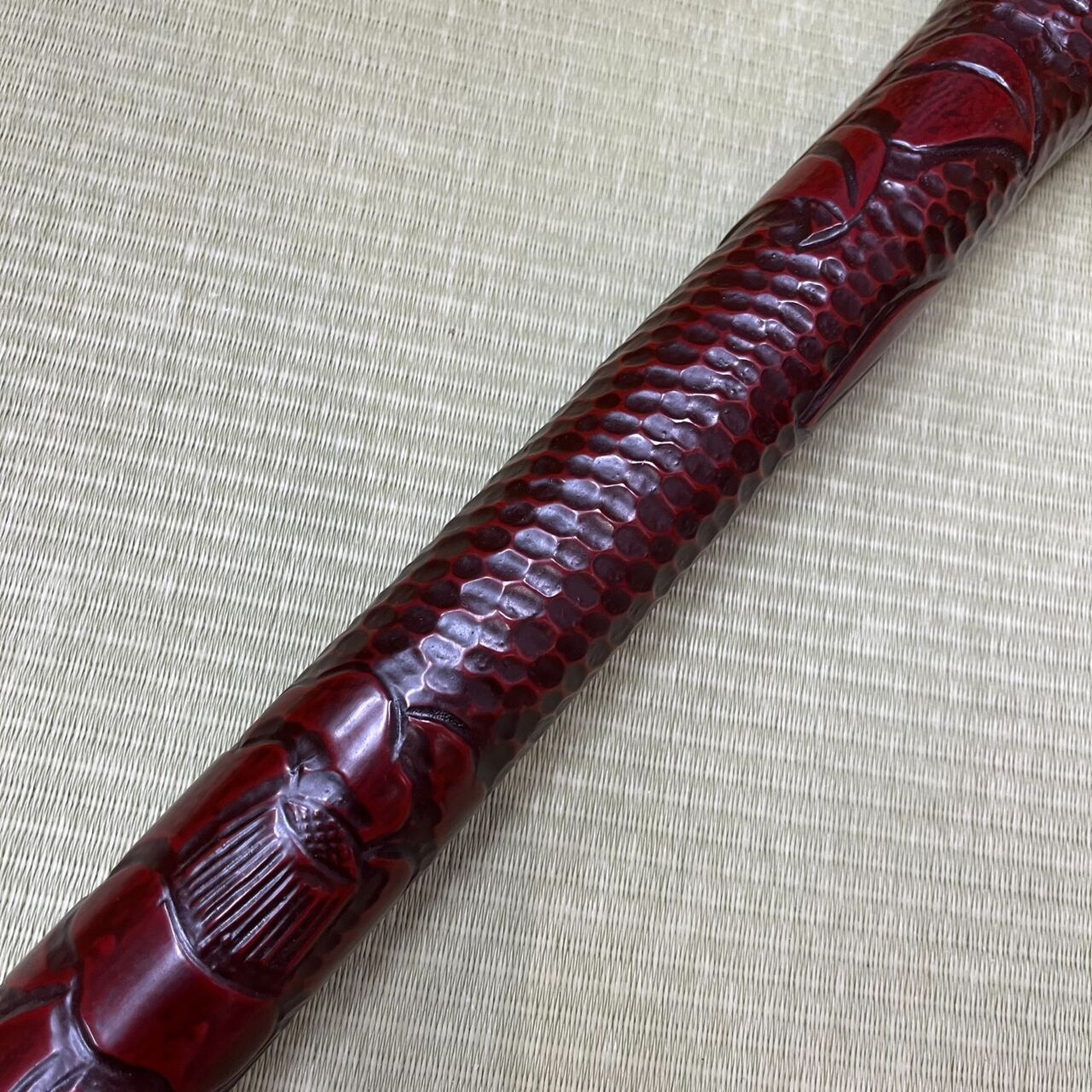 鎌倉彫矢筒 椿（105cmまで） | 甲賀弓具店OnlineShop