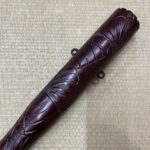 鎌倉彫矢筒 菊 線彫り（104cmまで） | 甲賀弓具店OnlineShop